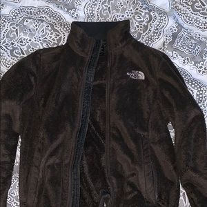 Fuzzy North Face Jacket